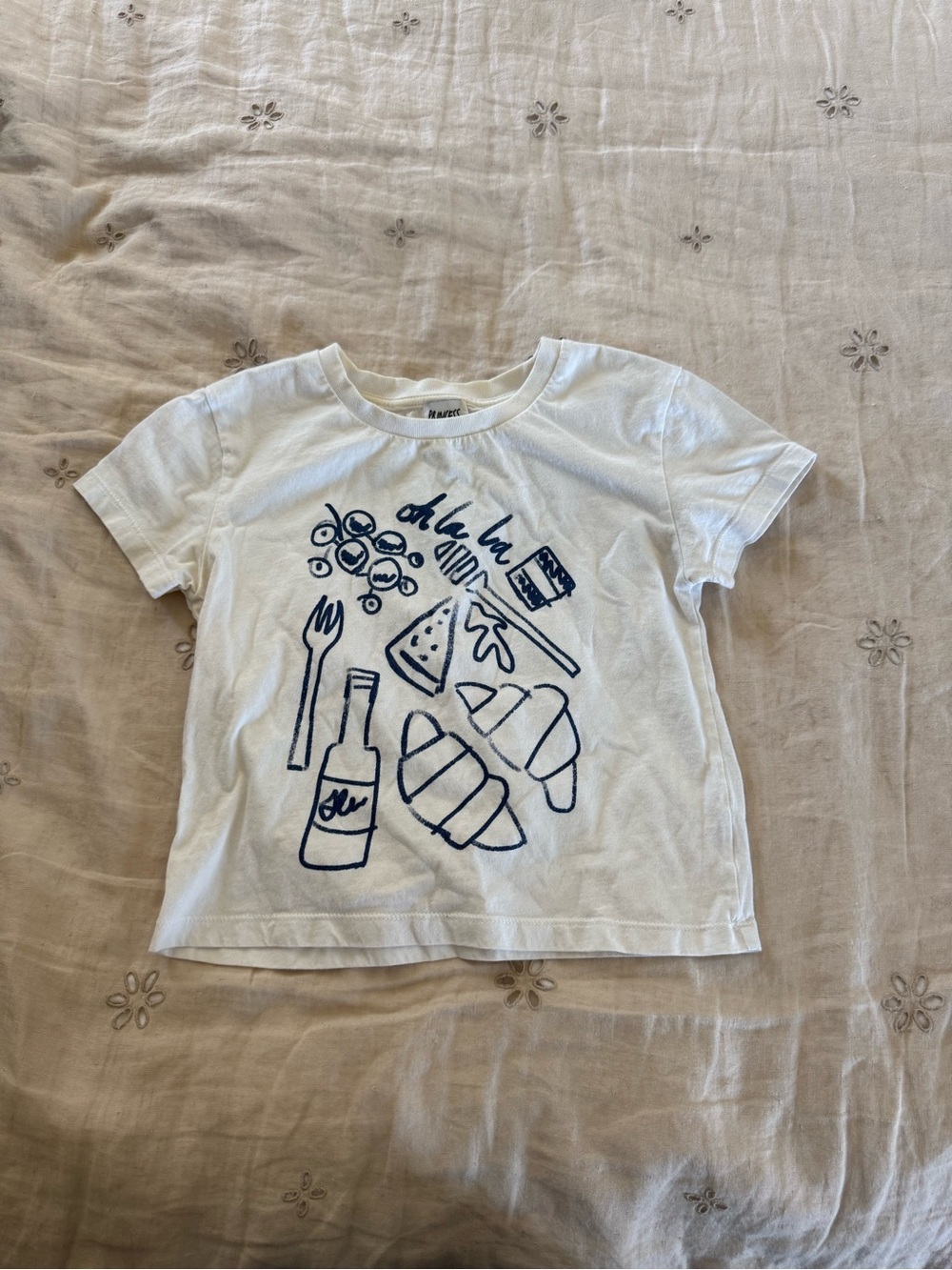 princess polly continental breakfast crop top